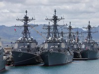 Tiba-Tiba Kapal Perang RI Ngetem di Pangkalan Militer AS, Ada Apa?