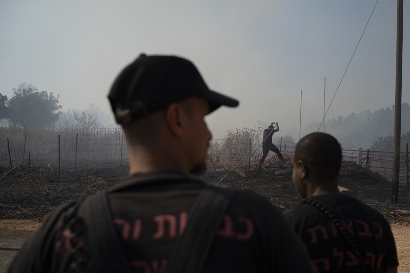 Kelompok Hizbullah menembakkan rentetan roket ke wilayah Israel pada Kamis, (4/7/2024) waktu setempat. (REUTERS/Ayal Margolin) Kelompok Hizbullah menembakkan rentetan roket ke wilayah Israel pada Kamis, (4/7/2024) waktu setempat. (REUTERS/Ayal Margolin)