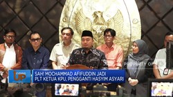 Mochammad Afifuddin Jadi PLT Ketua KPU, Gantikan Hasyim Asyari