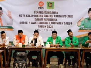 PPP dan PKS Sepakat Koalisi di Pilbup Garut 2024, Usung Siapa?