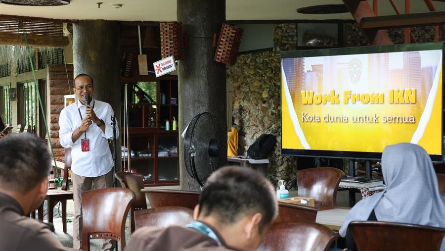 Sejumlah ASN Kembali Rasakan Atmosfer Bekerja di Nusantara dalam Work from IKN - WFI. (Dok. IKN)