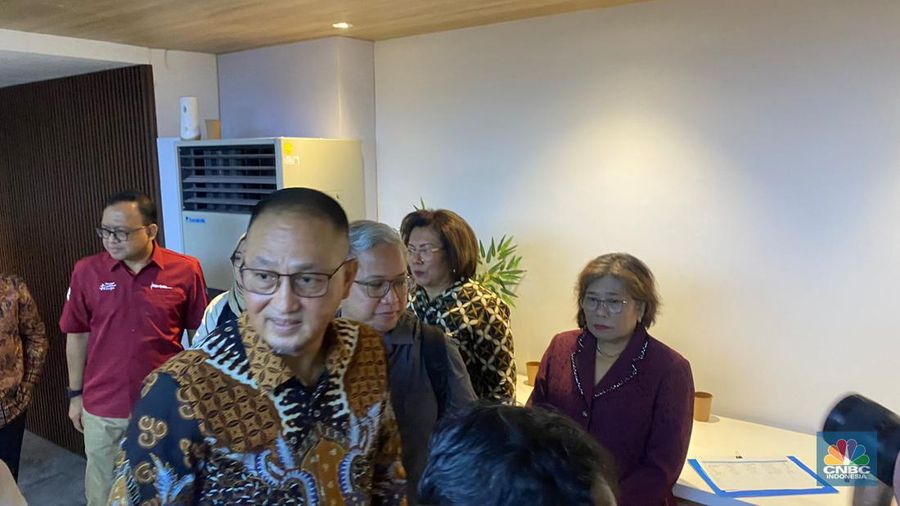 Semuel Abrijani Pangerapan, Direktur Jenderal Aplikasi dan Informatika Kementerian Komunikasi dan Informatika (Kominfo). (CNBC Indonesia/Novina Putri Bestari)