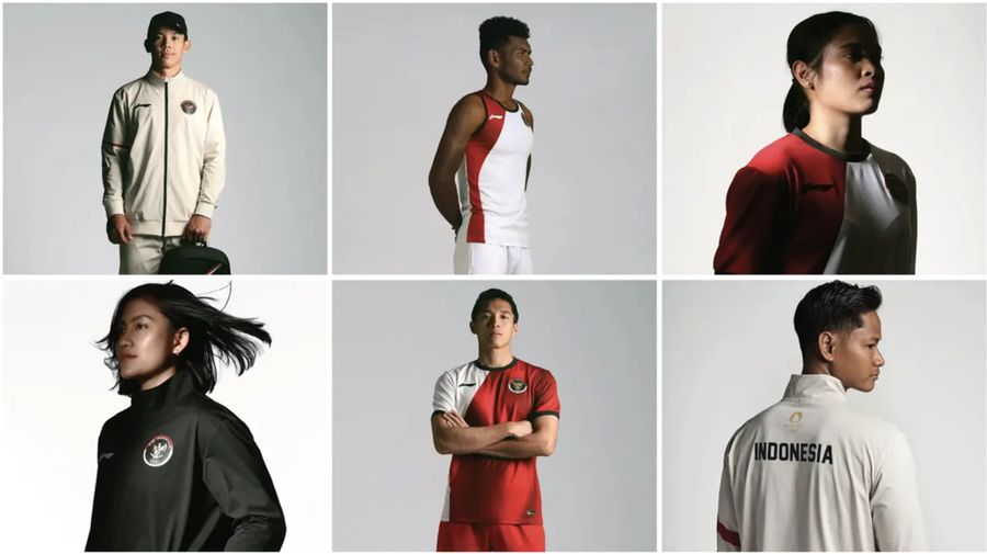 Seragam tim Indonesia untuk Olimpiade Paris 2024. (Dok: NOC)