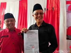 PDIP Tunjuk Ayep Zaki Maju di Pilwakot Sukabumi 2024