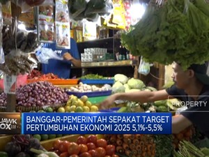 DPR-Pemerintah Sepakat Target Pertumbuhan Ekonomi 2025 di 5,1%-5,5%