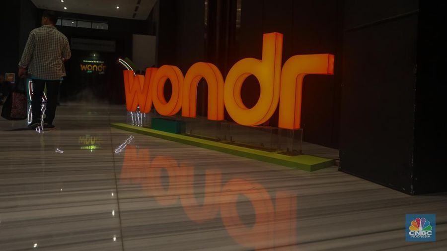 Ilustrasi wondr by BNI. (CNBC Indonesia/Faisal Rahman)