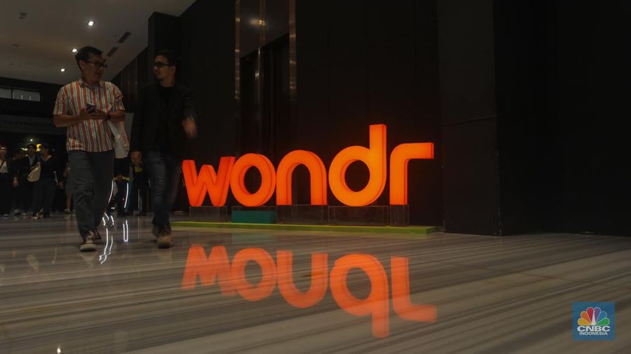 Ilustrasi wondr by BNI. (CNBC Indonesia/Faisal Rahman)