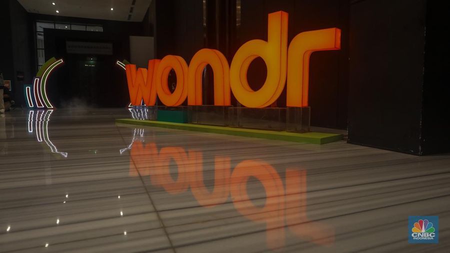 Ilustrasi wondr by BNI. (CNBC Indonesia/Faisal Rahman)