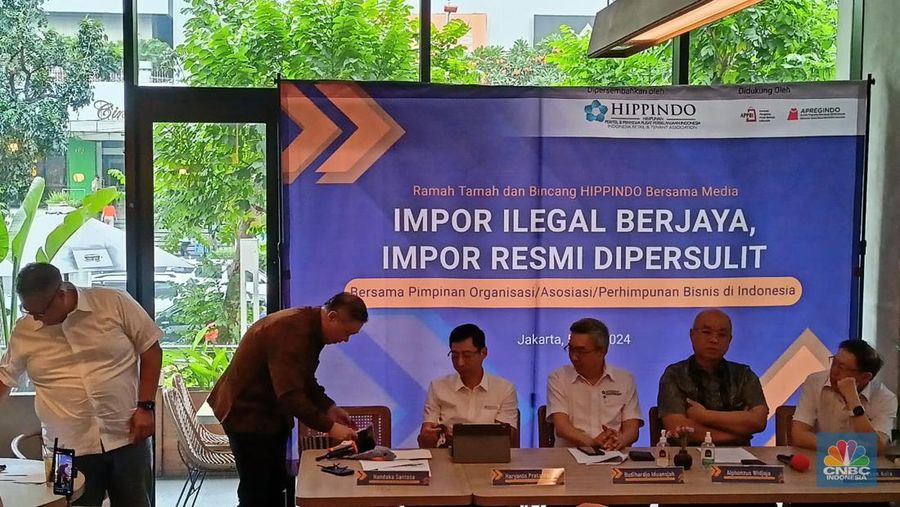 Impor ilegal berjaya, impor resmi dipersualit. (CNBC Indonesia/Ferry Sandi)