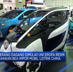 Perang Dagang! Uni Eropa Resmi Naikkan Bea Impor Mobil Listrik China