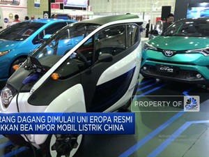 Perang Dagang! Uni Eropa Resmi Naikkan Bea Impor Mobil Listrik China