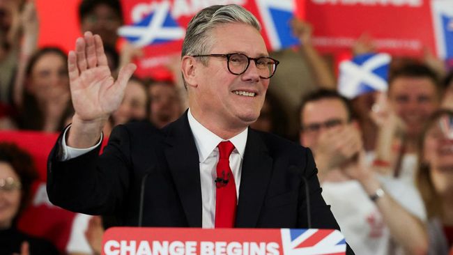 Geger Muncul 'Perang Saudara' di Inggris, PM Keir Starmer Mau Dikudeta