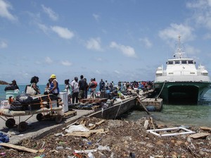 Penampakan Kapal-kapal Terbalik di Grenada Imbas Badai Beryl, 3 Orang Tewas