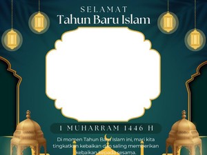 35 Twibbon Tahun Baru Islam 1446 Hijriah, Diperingati 7 Juli 2024