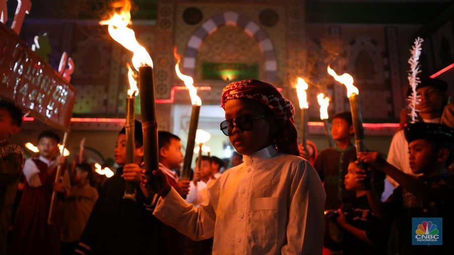 1 Muharram (CNBC Indonesia/Tri Susilo)