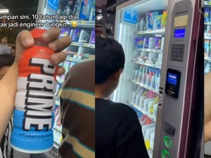 Duh! Bocah Ini Jajan Makanan Viral Hampir Rp 500 Ribu