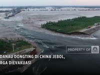 Video: Tanggul Danau Dongting di China Jebol, 5.000 Orang Dievakuasi