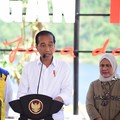 Presiden Joko Widodo Resmikan Bendungan Pamukkulu