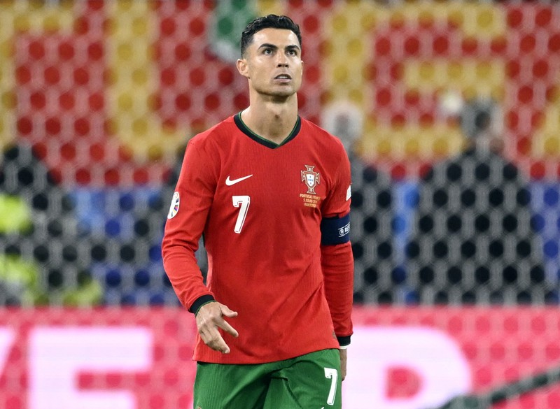 SOCCER-EURO-POR-FRA/REPORT Soccer Football - Euro 2024 - Quarter Final - Portugal v France - Hamburg Volksparkstadion, Hamburg, Germany - July 5, 2024 Portugal's Cristiano Ronaldo looks dejected after missing a chance to score REUTERS/Annegret Hilse TPX IMAGES OF THE DAY