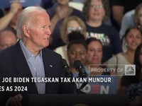 Tak Goyah! Joe Biden Tegaskan Tak Akan Mundur Dari Pilpres AS 2024
