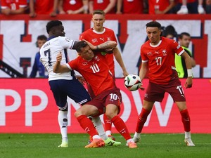 Babak I Inggris Vs Swiss Tuntas Tanpa Gol
