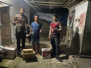 Patroli Malam 1 Suro di Jombang Ringkus 3 Pemuda Mabuk-Gerebek Pedagang Miras