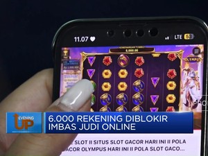 Video: 6.000 Rekening Diblokir Imbas Judi Online