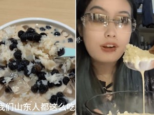 Atasi Cuaca Panas, Warga China Makan Nasi Disiram Bubble Tea