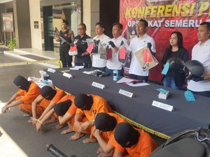 38 Bandit Jalanan Tulungagung Terjaring Operasi Sikat Semeru