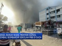 Video: Israel Kembali Bombardir Sekolah PBB di Gaza