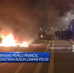 Video: Sayap Kiri Menang Pemilu Prancis, Ribuan Demonstran Rusuh