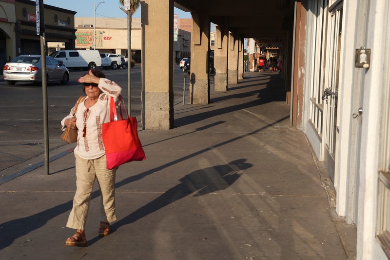 Cuaca sangat panas di Calexico, California, Amerika Serikat (AS), Minggu (7/7/2024). (REUTERS/Zoe Meyers) Cuaca sangat panas di Calexico, California, Amerika Serikat (AS), Minggu (7/7/2024). (REUTERS/Zoe Meyers)