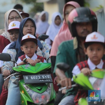 Potret Hari Pertama Sekolah, Siswa SD Baru jalani Kegiatan MPLS