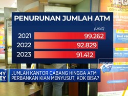 Video: 'Kiamat' Mesin ATM & Jaringan Kantor Bank Di Depan Mata