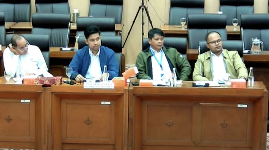 Komisi VII DPR RI RDPU dengan PT Kalimantan Ferro Industri (PT KFI). (YouTube/TVR Parlemen)