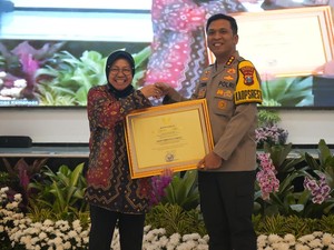 Polresta Sidoarjo Diganjar Penghargaan Mensos Ungkap Kasus Asusila