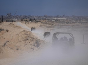 Israel Gempur Truk Pengangkut Tepung di Gaza, 58 Orang Tewas