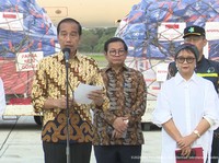 Jokowi Lepas Bantuan RI ke Papua Nugini-Afganistan, Nilainya Rp 37,5 M