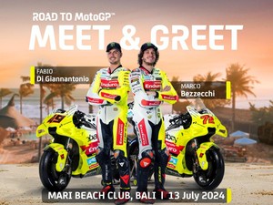 Perdana! 2 Pembalap Dunia MotoGP Akan Gelar Meet & Greet-Parade di Bali