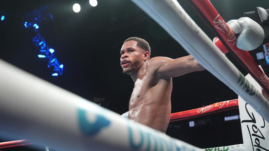 Petinju Ryan Garcia. (AP Photo/Frank Franklin II)