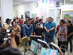 Peringati Hari Bhayangkara, Polres Bantul Gelar Pameran Seni Bentang Harmoni