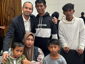 Perahu dari Raffi Ahmad untuk Pak Aco yang Viral Peluk Anak di Tengah Laut