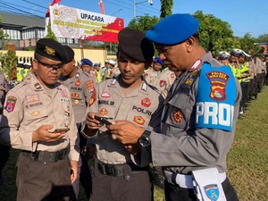 Provos Razia HP Anggota Polres Bima Kota, Ada Apa?