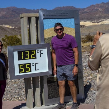 Potret 'Cuaca Neraka' di AS, Suhu Tembus 55 Derajat Celcius