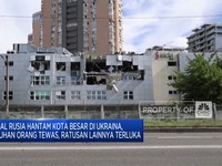 Video: Rudal Rusia Hantam Kota Besar di Ukraina, 31 Orang Tewas