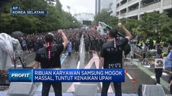 Video: Ribuan Karyawan Samsung Mogok Massal, Tuntut Kenaikan Upah