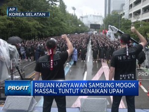 Video: Ribuan Karyawan Samsung Mogok Massal, Tuntut Kenaikan Upah