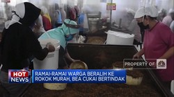 Warga Beralih ke Rokok Murah Hingga Roda Pesawat United Airlines Copot