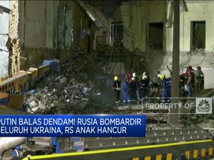 Rusia Bombardir Seluruh Ukraina Hingga WNA China Gasak Tambang Emas RI