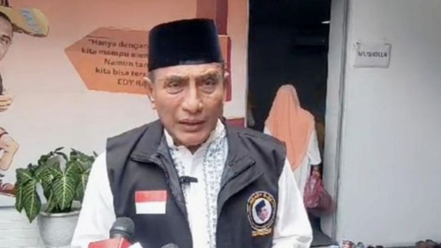 Edy Rahmayadi. (CNN Indonesia/Farida)